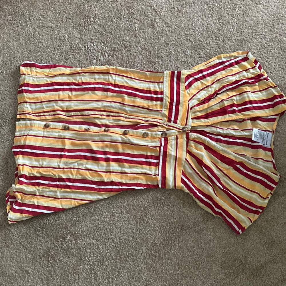 Bamboo blonde dress